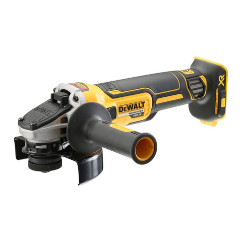 DeWALT 18V XR 125mm Brushless Slide Angle Grinder with Side Handle - Skin Only DCG405N-XJ