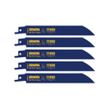 Irwin Bi-Metal Reciprocating Saw Blade 5 Pack - 6" - 24 TPI - Black - SuperSaverAU - view 3