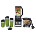 Ninja Blender System with Auto-iQ 1500W - 2.1L Pitcher and 1.8L Food Processor Bowl - Black - BL682
