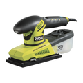 Ryobi 280W 1/3 Sheet Sander, Variable Speed, 12000RPM, Dust Box, Softgrip RSS280T-S