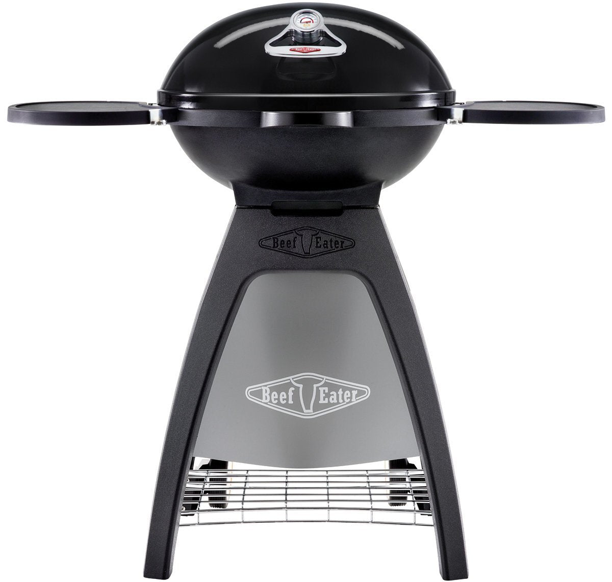 Beefeater Bugg 2 Burner LPG BBQ - Black - Spring-Assist Hood - Heat Control Without Flare-Ups - BB49926