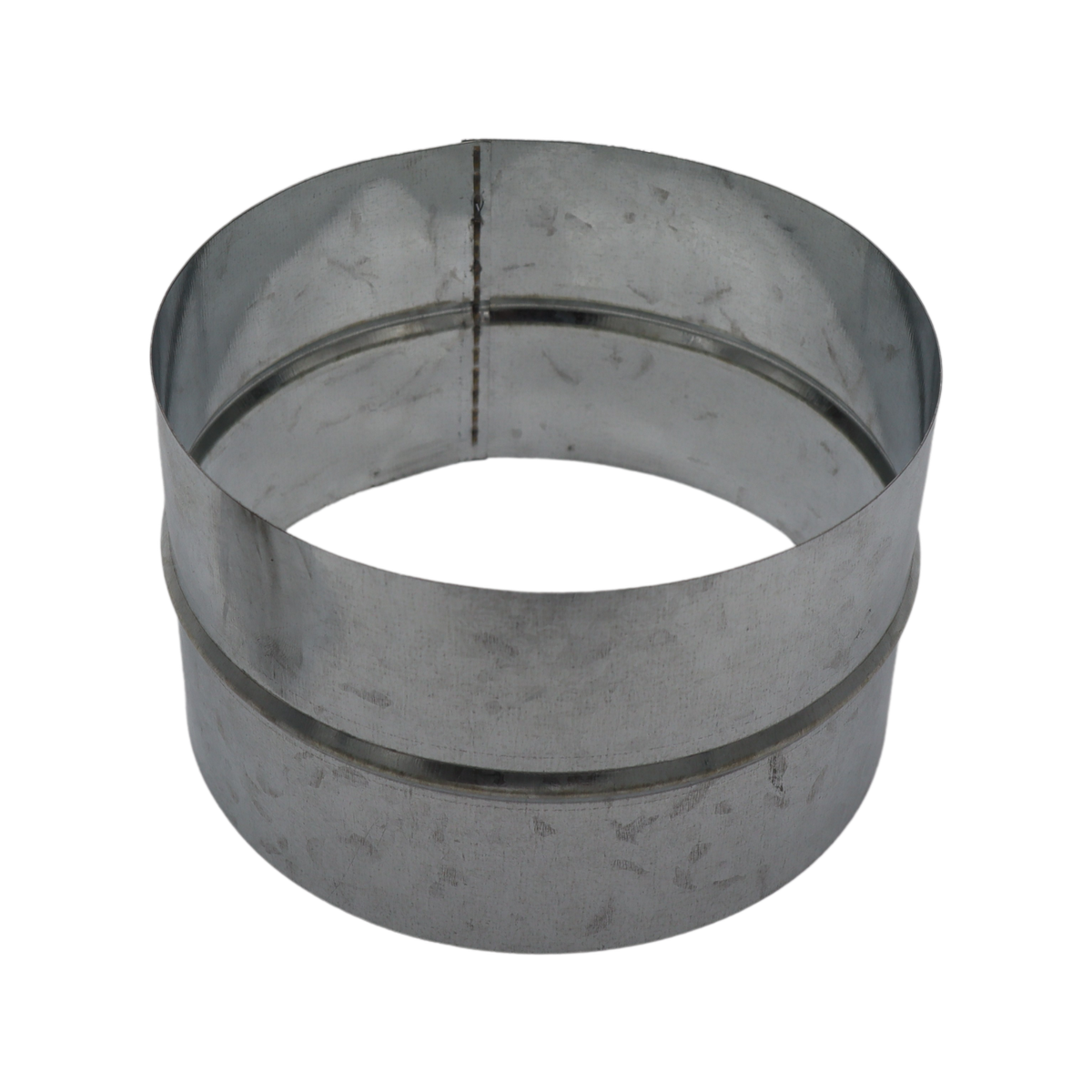 Pacific Air 100mm Duct Connector - Galvanised Steel - Easy Installation - SuperSaverAU - view 1