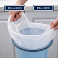 Grunt 27L White Kitchen Tie Top Rubbish Bags 100 Pack