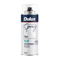 Dulux 325g Clear Flat Spray Paint, Matte Clear Protective Coat, Indoor & Outdoor