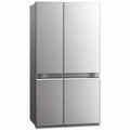 Mitsubishi Electric 635L French Door Fridge - Argent Silver Glass, Touch Controls - MR-LA635ER-GSL-A