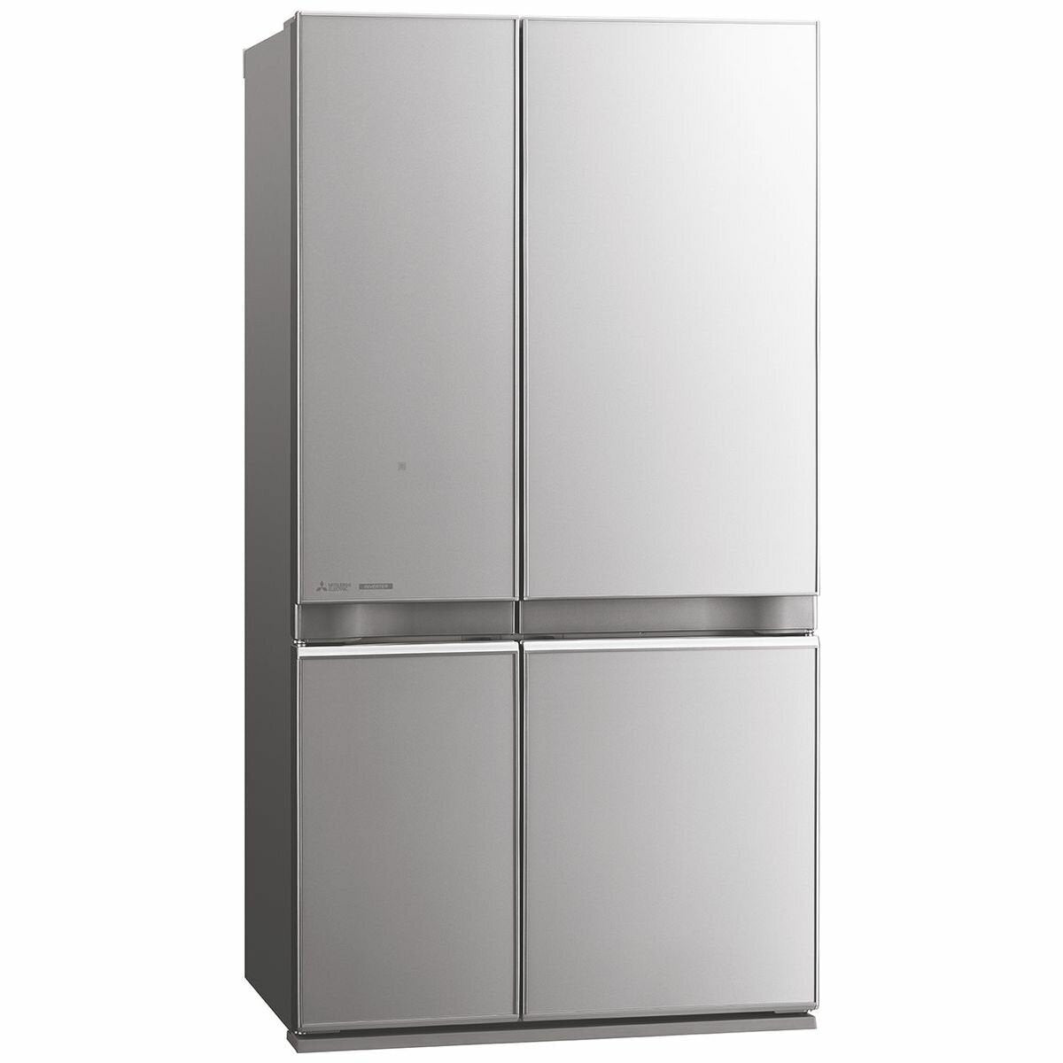 Mitsubishi Electric 635L French Door Fridge - Argent Silver Glass, Touch Controls - MR-LA635ER-GSL-A