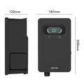 Deta 7kW Wall Mount EV Charger Untethered, Black EVA200-7C