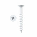 Pinnacle White Countersunk Timber Screw 5 x 50mm 20 Pack Durable - SuperSaverAU - view 1
