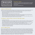Porter S Paints 100ml Sorrento Eggshell Finish Paint Sample Pot - Durable - Washable - Low Odour - SuperSaverAU - view 5