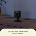 Blink Mini 2K+ Indoor Security Camera Black