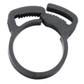 Pope 19mm Locking Clamps 25 Pack - Black Polypropylene Poly Tube Clip, 1000kPa