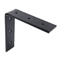 Carinya Heavy Duty Angle Bracket 150 x 150mm - Black - 150kg Load Capacity - SuperSaverAU - view 1