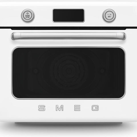 Smeg Retro Style Benchtop Combi-Steam Oven 30L - Water Tank, White Finish - COF01WHAU