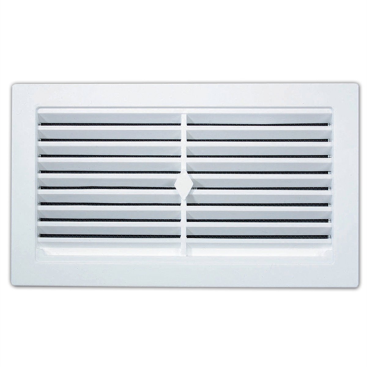 Haron Snap In Wall Vent - 245 x 145mm - White Plastic - Easy Install - SuperSaverAU - view 1
