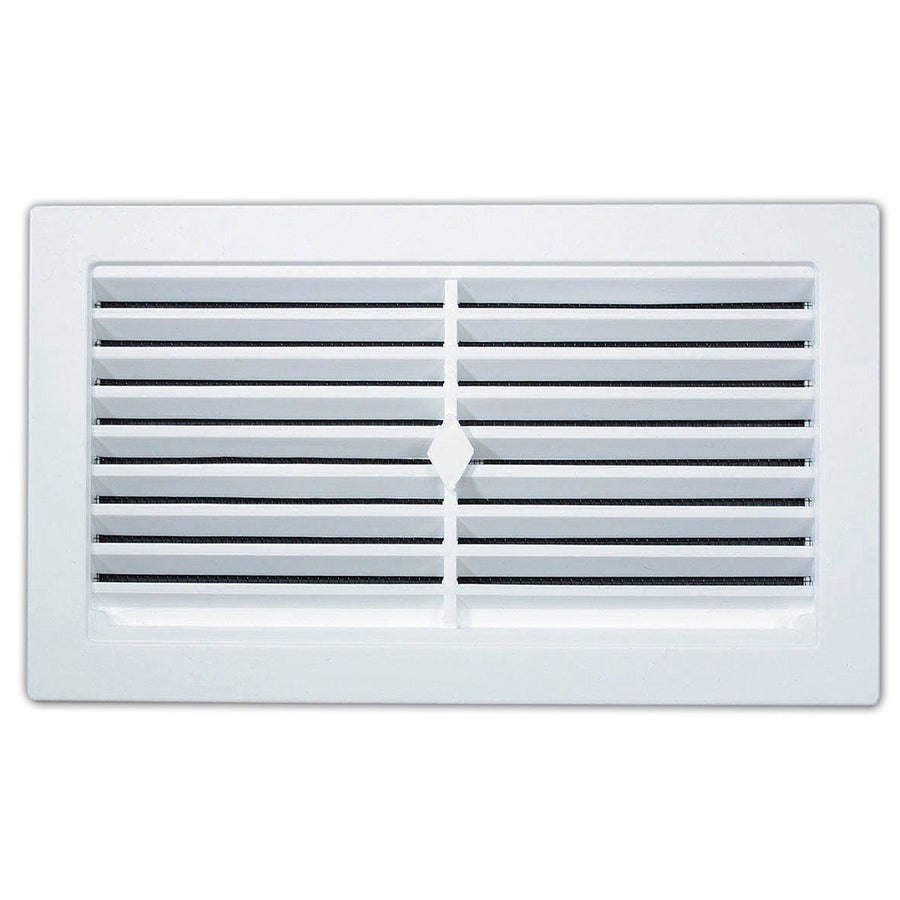 Haron Snap In Wall Vent - 245 x 145mm - White Plastic - Easy Install - SuperSaverAU - view 1