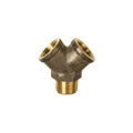Brasshards 15mm Brass Y Fitting Tap Adaptor - Lead-Free - WaterMark Approved - SuperSaverAU - view 1