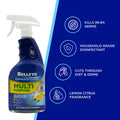 Selleys Complete Clean Lemon Citrus Multi-Purpose Spray 750ml Antibacterial