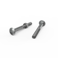 Zenith Hot Dip Galvanised M16 x 150mm Cup Head Bolts Nuts 12 Pack - SuperSaverAU - view 2