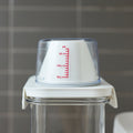 Boxsweden Crystal Laundry Container 1.1L - Clear - Easy Pour Spout - SuperSaverAU - view 4