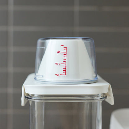 Boxsweden Crystal Laundry Container 1.1L - Clear - Easy Pour Spout