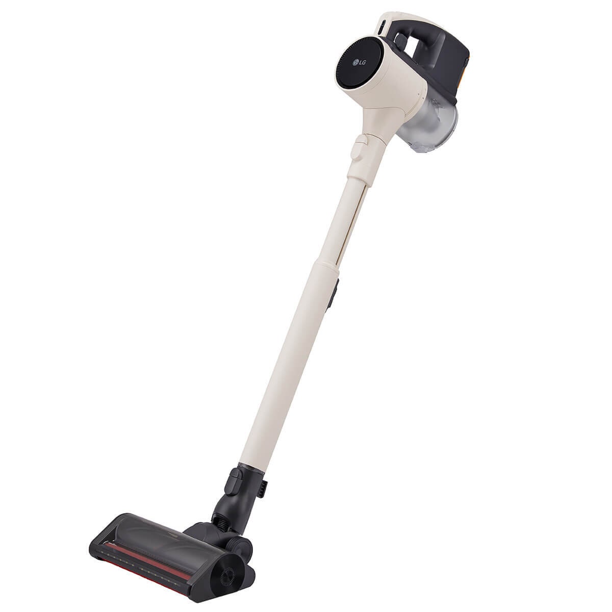 LG cordless stick vacuum with double battery - 5-step filtration - telescopic pipe - beige - A9L-MULTI