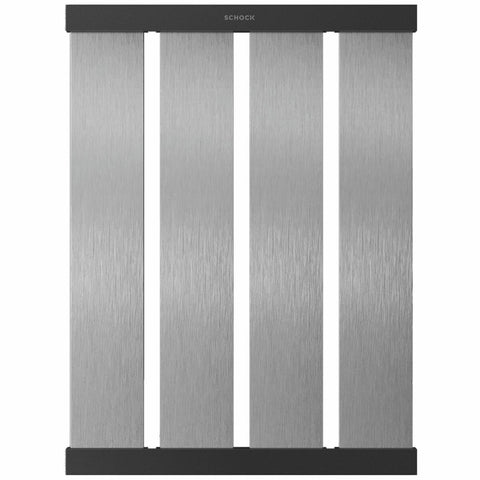 Abey Schock designer drip mat - Brushed Stainless Steel finish - Suits Schock MONO and Signus - 629725EDM