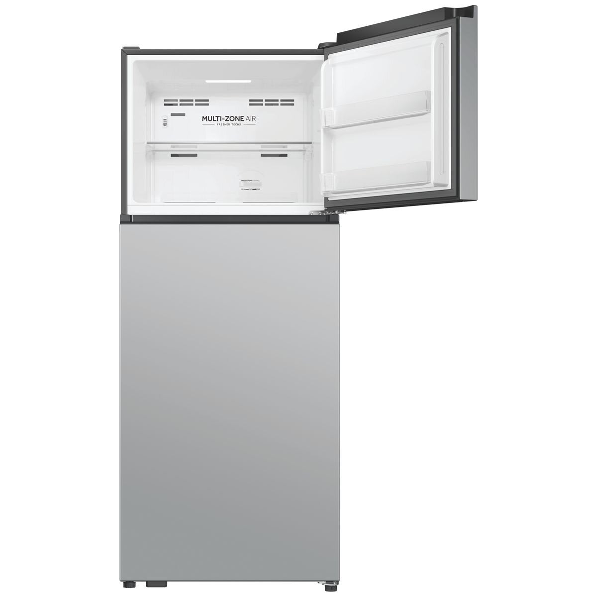 Haier 443L Top Mount Fridge - Satina Silver - Frost Free - Super Cooling - 4.5 Star Energy Rating - HRF450TS