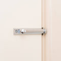 Taskmaster 75mm Satin Chrome Surface Bolt - Solid Brass - 1 Pack - Chrome - SuperSaverAU - view 5
