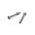 Zenith Hot Dip Galvanised M6 x 75mm Cup Head Bolts Nuts 25 Pack - SuperSaverAU - view 2