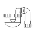 Caroma 50mm Combination Short Leg S and P Trap - Plastic - Lightweight - SuperSaverAU - view 2