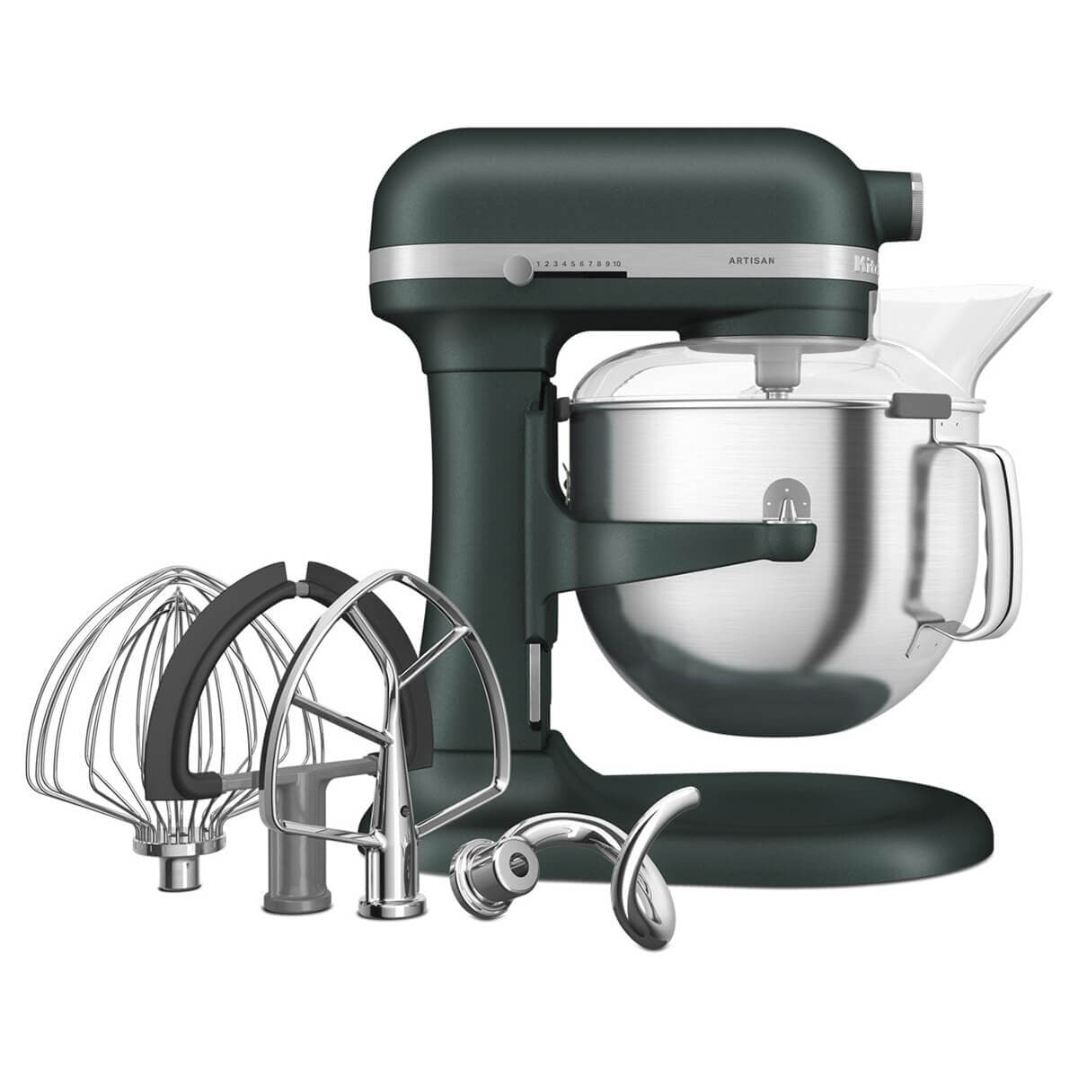 KitchenAid KSM70 Artisan stand mixer 6.6L - Pebbled Palm crinkle finish, bowl-lift - 5KSM70SHXAPP