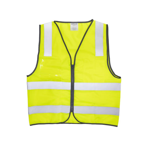 Citeco 2XL Hi Vis Day Night Zipper Vest - Yellow - Enhanced Visibility - SuperSaverAU - view 1
