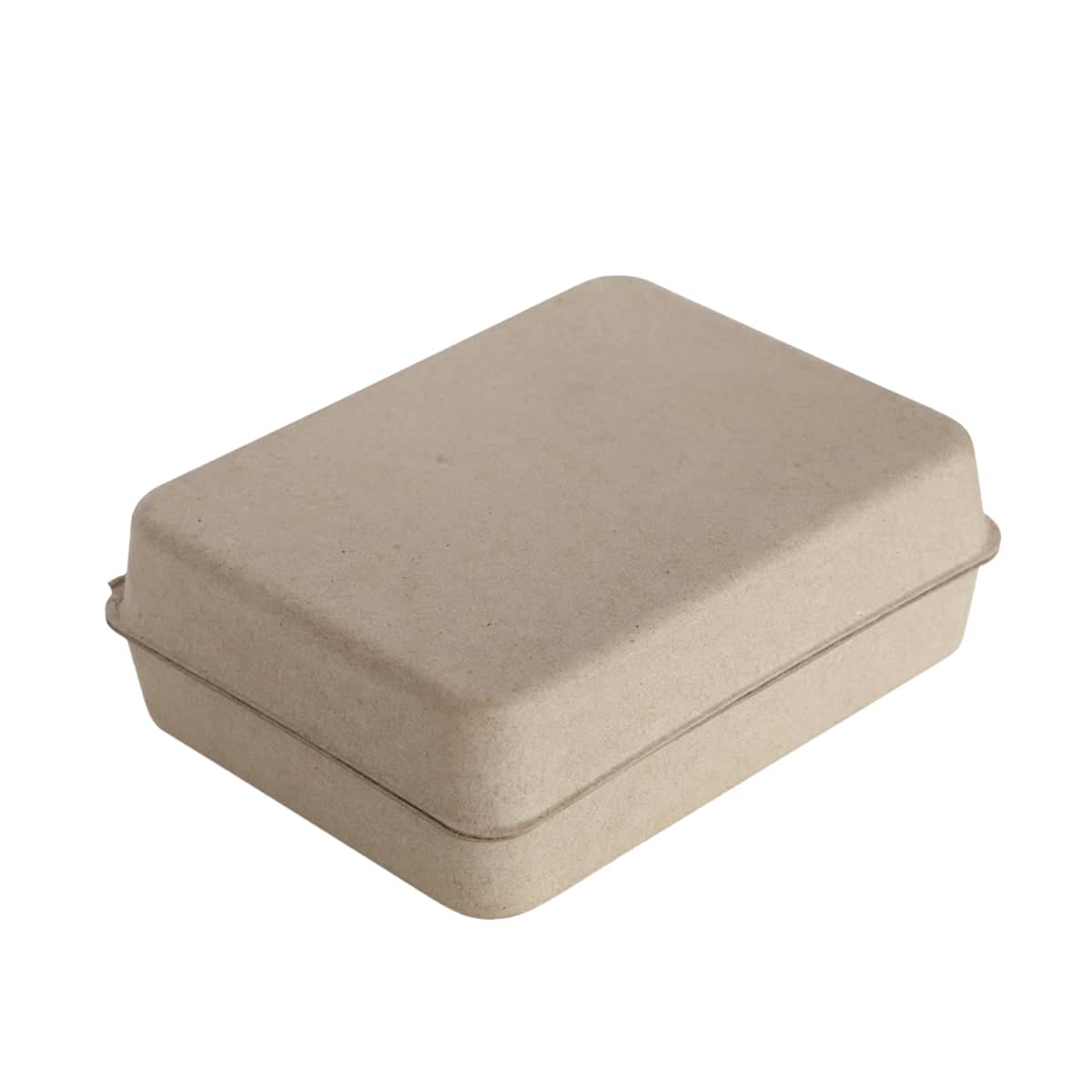 Eco Friendly Pulp Gift Boxes, Pack of 10 - Natural Brown, 22.5 x 18 x 8 cm