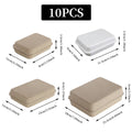 Eco Friendly Pulp Gift Boxes, Pack of 10 - Natural Brown, 22.5 x 18 x 8 cm - view 3