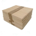 Eco Natural Wooden Craft Sticks Paddle Pop Stirrers - Pack of 30 - view 4