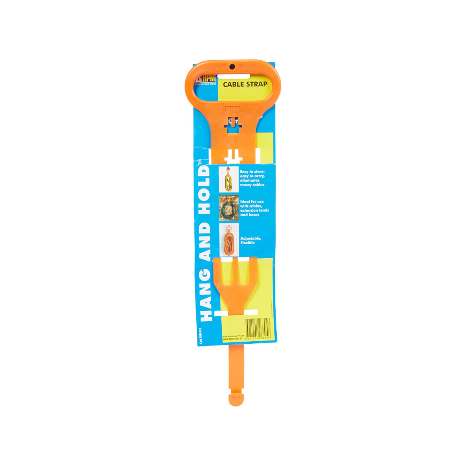 HPM Hang And Hold Extension Lead Cable Strap Orange 30m RHH01