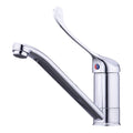 Evekare Chrome Extended Wrist Lever Sink Mixer, 7.5L/min, 4 Star WELS
