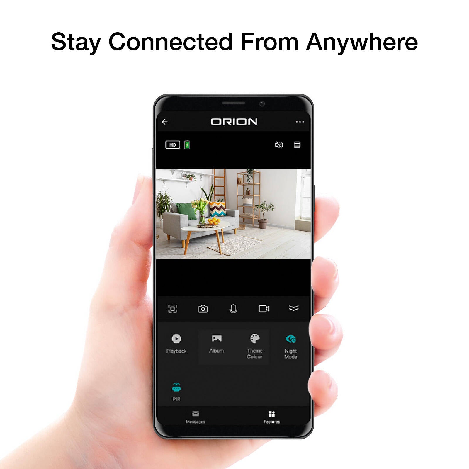 Orion Grid Connect Smart Wi-Fi Indoor Pan & Tilt 2K-Pro Security Camera SC012HA