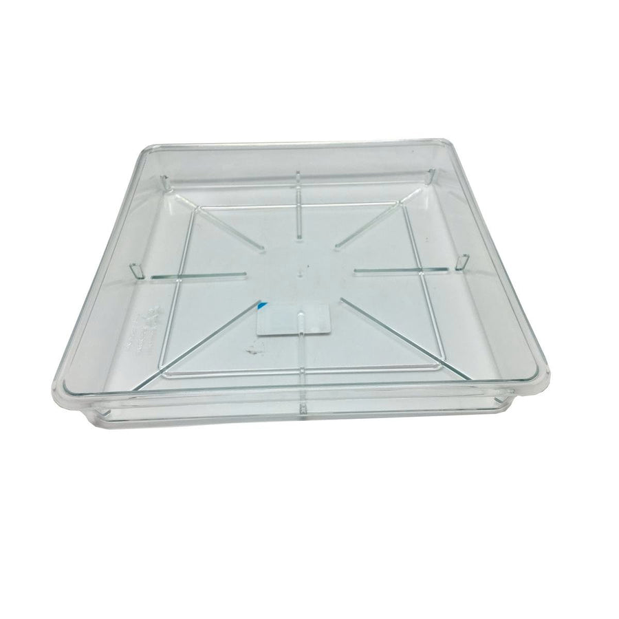 Eden Clear Porto Planter Saucer 380mm Polypropylene Lightweight Design - SuperSaverAU - view 1