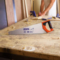 IRWIN Plus 880 Universal Handsaw 8 TPI Black Timber Cutting