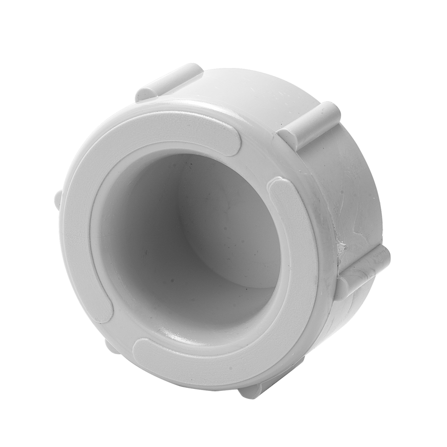 Holman DWV Universal Threaded Cap - 50mm - Polyvinyl Chloride - O-Ring - SuperSaverAU - view 1