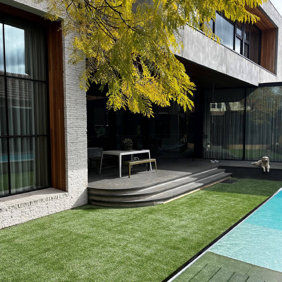 Tuff Turf Synthetic Turf - 1m x 4m - PE - Anti-Bacterial - SuperSaverAU - view 4
