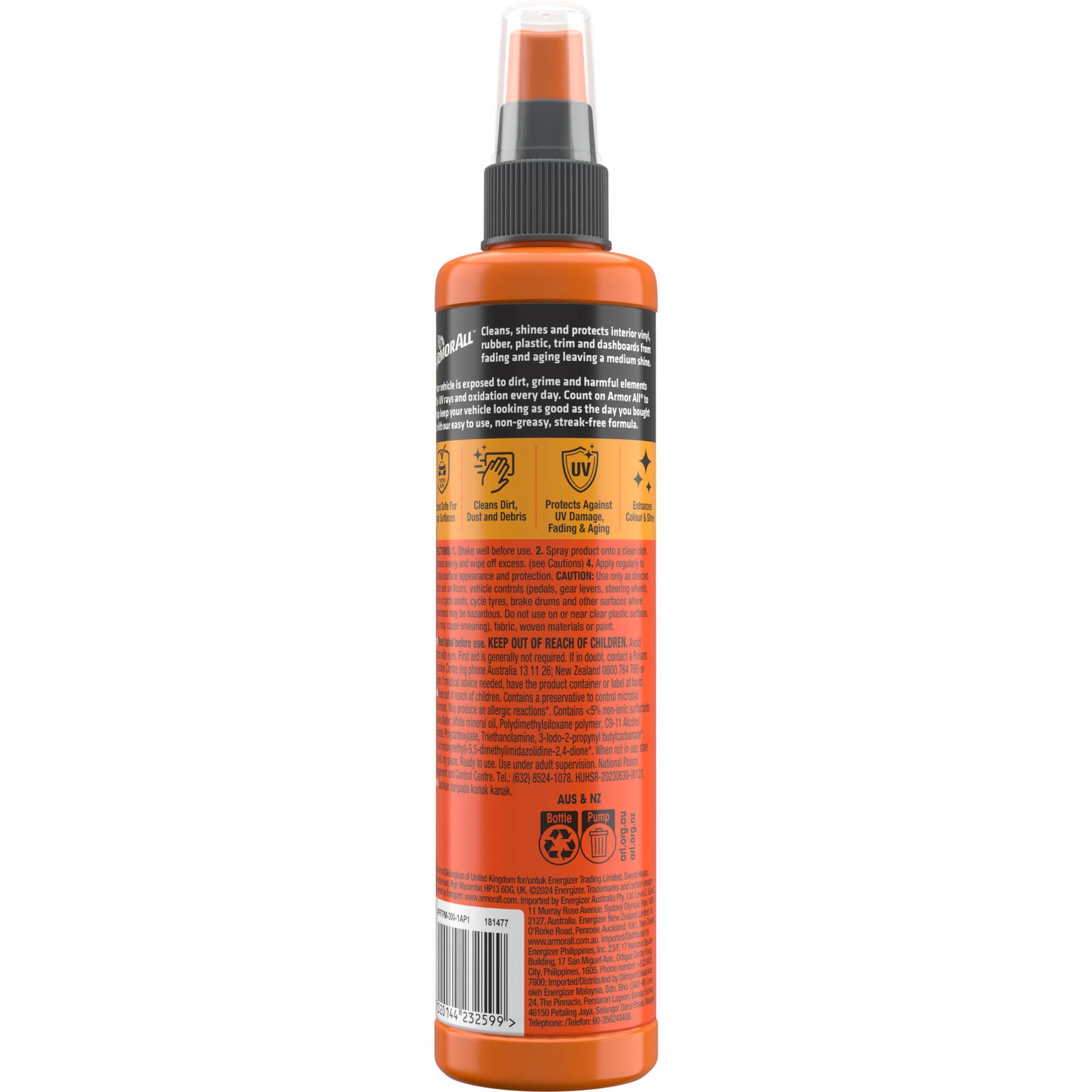 Armor All 300ml Interior Protectant Spray with UV Protection