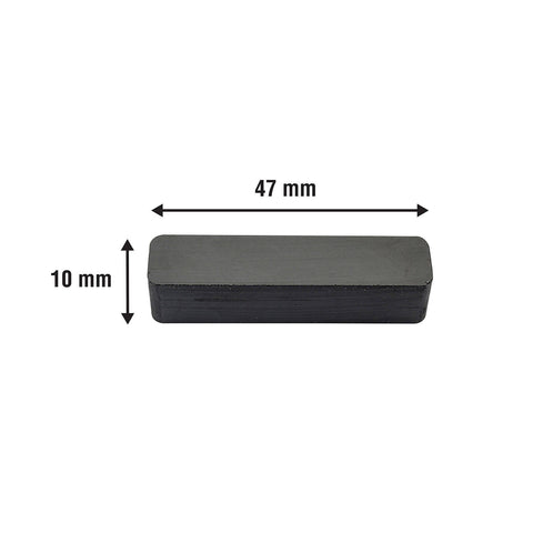 Everhang 48 x 10mm Ceramic Ferrite Block Magnet - 2 Pack
