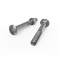 Zenith Cup Head Bolt - M10 x 90mm - Hot Dipped Galvanised - 25 Pack - SuperSaverAU - view 2