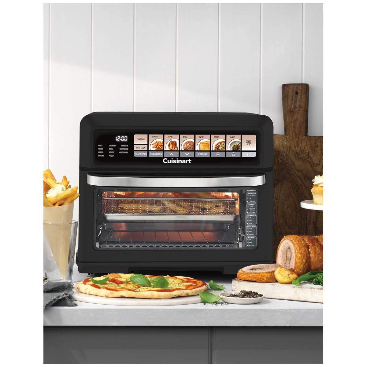 Cuisinart Air Crisp Pro Toaster Oven 17L - 10-in-1 Air Fry, Super Convection Fan - TOA-75XA