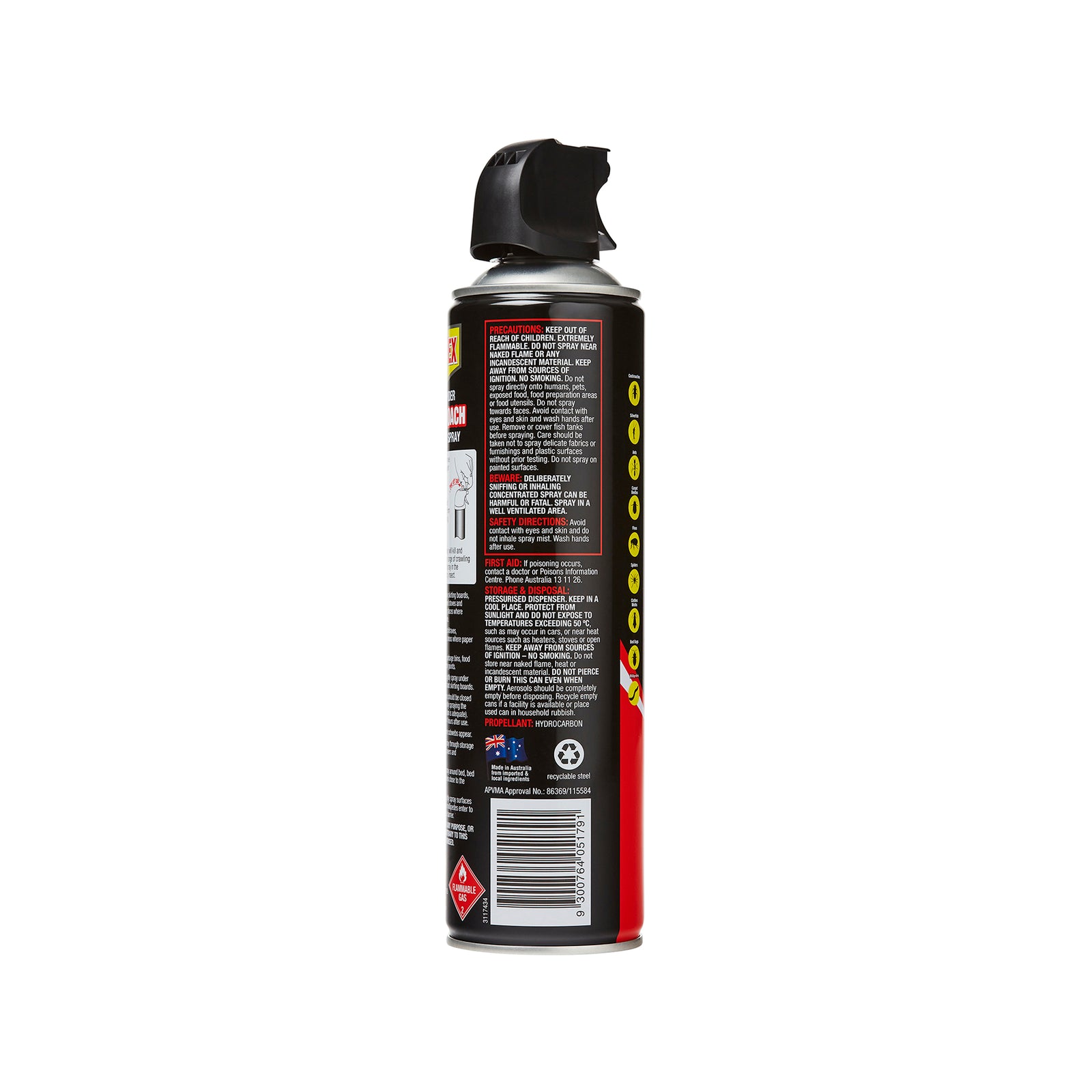 Hovex 350g Ant Spider Cockroach Barrier Spray Indoor