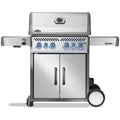 Napoleon Rogue Pro-S 525 4 Burner LPG Freestanding BBQ - Silver - Side Burner - RPS525RSIBPSS-2-AU
