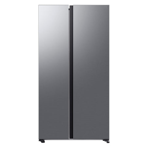 Samsung 655L Smart Side by Side Fridge Freezer - Silver with SmartThings Wi-Fi and 5 Star Energy - SRS6100S