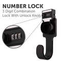 Arlec Lockable EV Charger Cable Holder, Polycarbonate